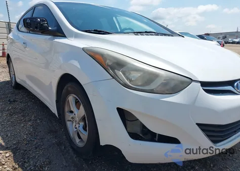 2014 Hyundai Elantra Se из США, поврежденный, VIN 5NPDH4AE1EH507415